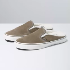 Vans Sale Cozy Classic Sherpa Mule SF - Walnut And Marshmellow