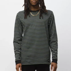 Vans Men's Awbrey Shirt - Black/Blue Mirage