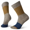 Smartwool Women's Everyday Color Block Cable Crew Socks - Taupe