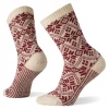 Smartwool Accessories Women's Everyday Traditional Snowflake Crew Socks - Moonbeam