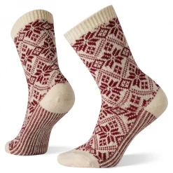 Smartwool Accessories Women's Everyday Traditional Snowflake Crew Socks - Moonbeam