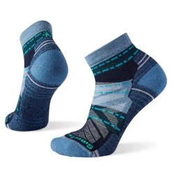 Smartwool Women's Hike Light Cushion Margarita Ankle Socks - Mist Blue Accessories