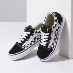 All Footwear Vans Kids Old Skool PRIMARY CHECK