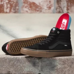 Vans Sk8-Hi Pro - Black & Gum All Footwear