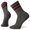 Smartwool Accessories Athletic Targeted Cushion Stripe Crew Socks - Medium Gray 1 Smartwool Accessories Athletic Targeted Cushion Stripe Crew Socks - Medium Gray