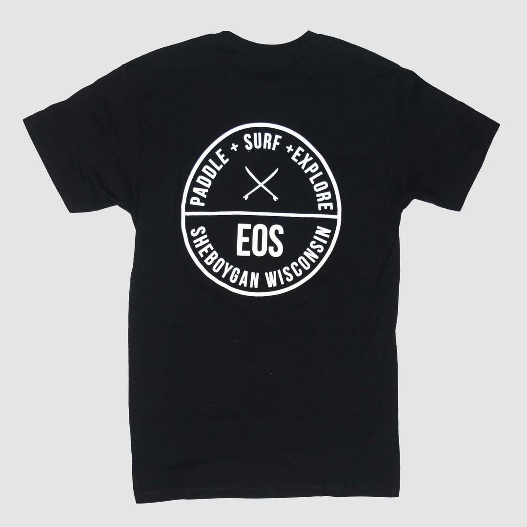 Eos Surf Shop EOS Crest Shirt - Black 5 Eos Surf Shop EOS Crest Shirt - Black