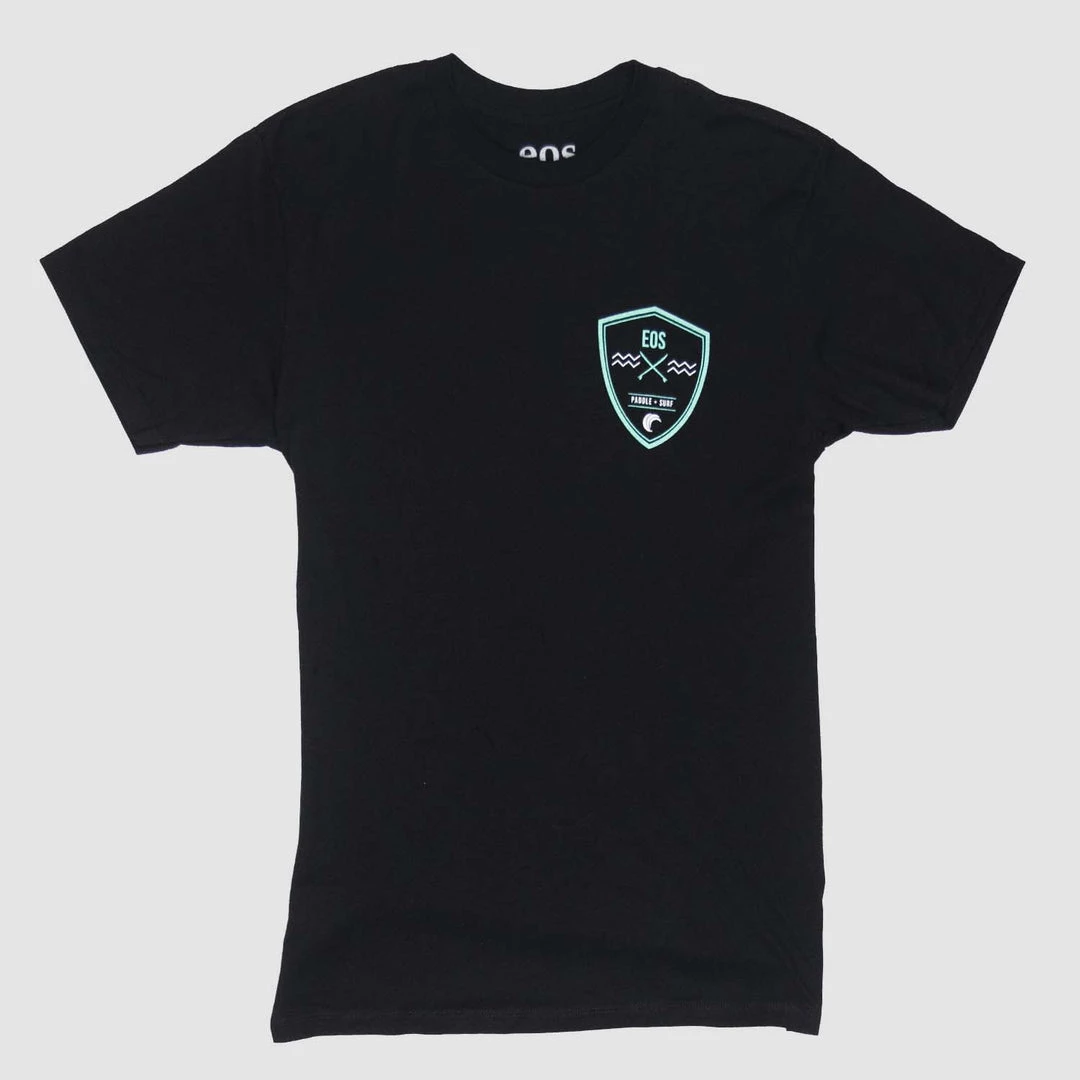 Eos Surf Shop EOS Crest Shirt - Black 4 Eos Surf Shop EOS Crest Shirt - Black
