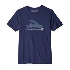 Patagonia Men's Flying Fish Organic Cotton T-Shirt