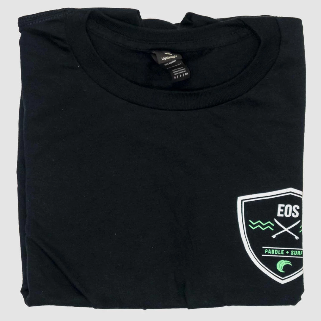 Eos Surf Shop EOS Crest Shirt - Black 3 Eos Surf Shop EOS Crest Shirt - Black