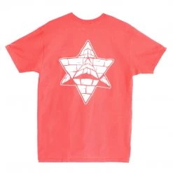 Pyramid Country Men's Glogo Tee - Coral