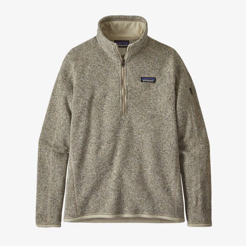 Patagonia Women's Better Sweater® 1/4-Zip Fleece - Pelican 3 Patagonia Women's Better Sweater® 1/4-Zip Fleece - Pelican