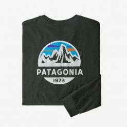 Patagonia Men's Long-Sleeved Fitz Roy Scope Responsibili-Tee® - Kelp Forest