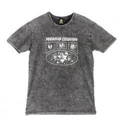 Pyramid Country Breakthrough Tee - Stonewash Black Men's