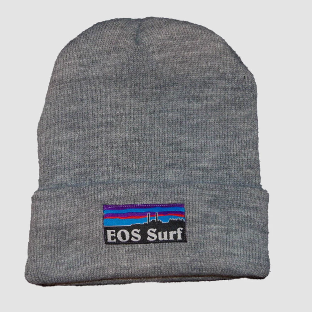 Eos Surf Shop EOS "Stacks" Grey Beanie 3 Eos Surf Shop EOS "Stacks" Grey Beanie