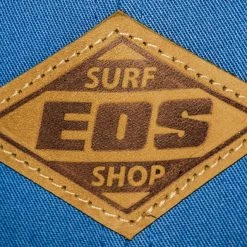 Eos Surf Shop Leather Patch Snapback - Dark Blue EOS Branded