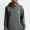 Men's Brixton Crest Hood - Evergreen