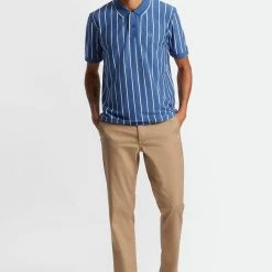 Brixton Proper Vertical S/S Polo Knit