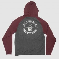 Eos Surf Shop Circle Logo Raglan Hoodie 8 Eos Surf Shop Circle Logo Raglan Hoodie