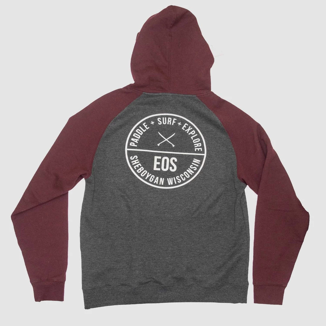 Eos Surf Shop Circle Logo Raglan Hoodie 5 Eos Surf Shop Circle Logo Raglan Hoodie