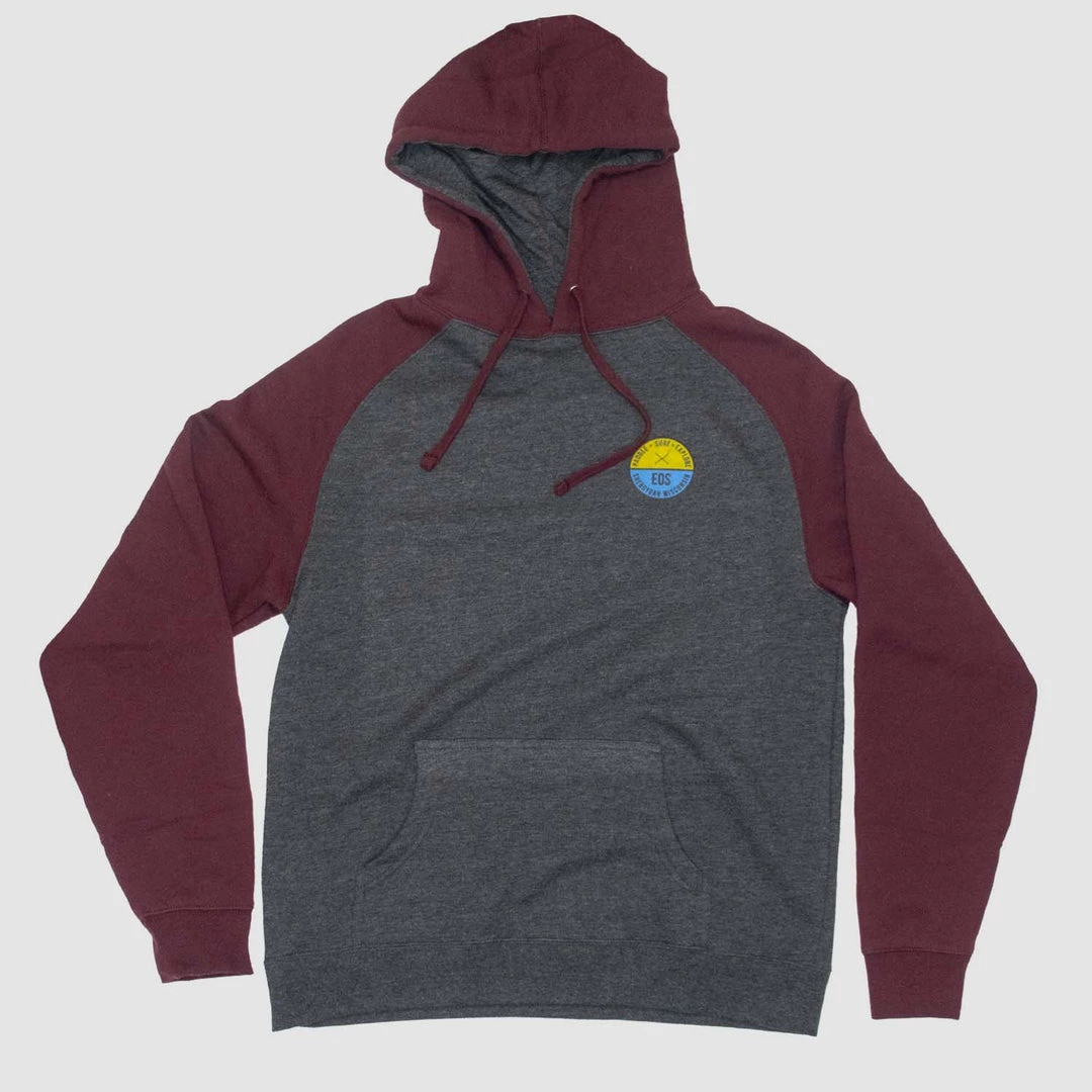 Eos Surf Shop Circle Logo Raglan Hoodie 4 Eos Surf Shop Circle Logo Raglan Hoodie