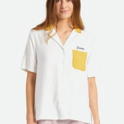 Brixton BUNKER BLOCK BOYFRIEND S/S WOVEN