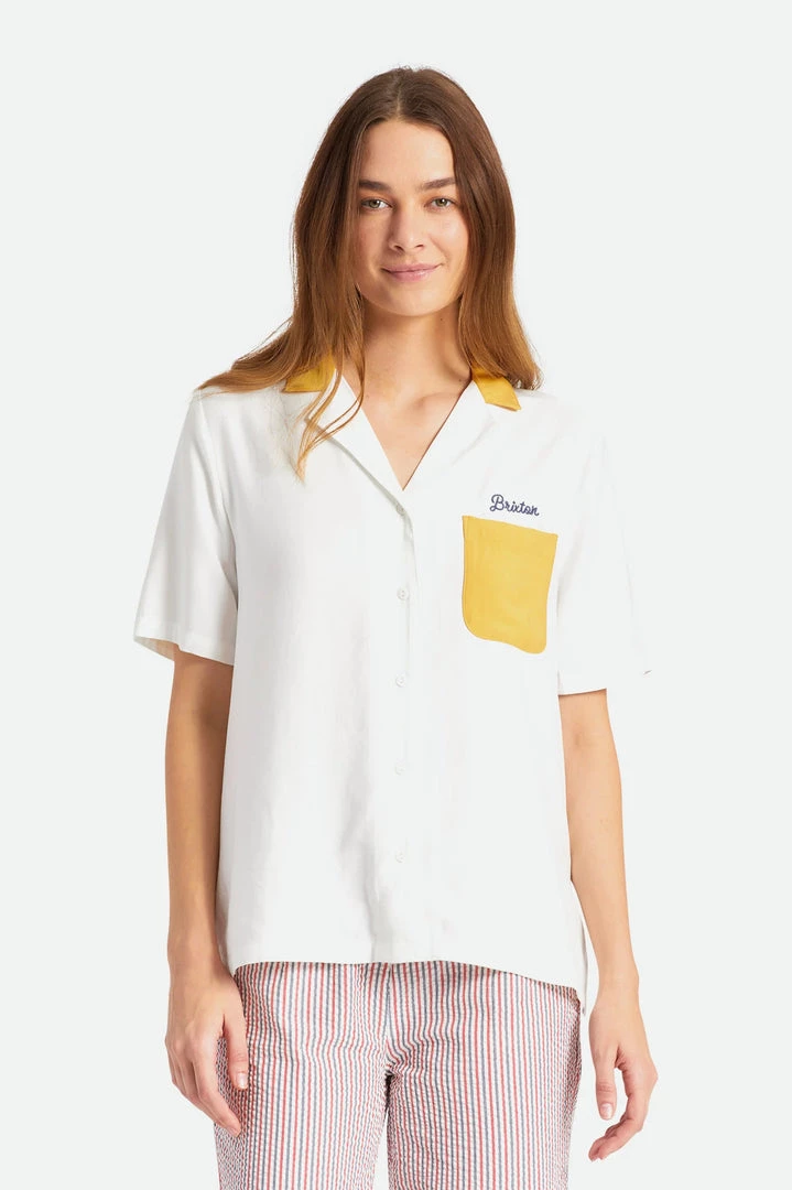 Brixton BUNKER BLOCK BOYFRIEND S/S WOVEN 4 Brixton BUNKER BLOCK BOYFRIEND S/S WOVEN