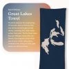 Nomadix Original Towel: Great Lakes