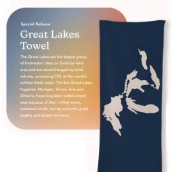 Nomadix Original Towel: Great Lakes