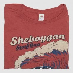 Eos Surf Shop Sheboygan Surf Bug - Brick/Heather Men's