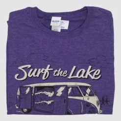 Eos Surf Shop Womens Surf The Lake Shirt- Purple Women's