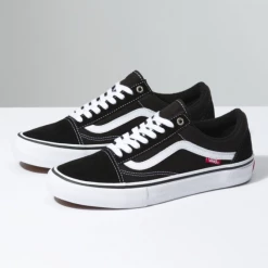 Vans Old Skool Pro Black/White All Footwear