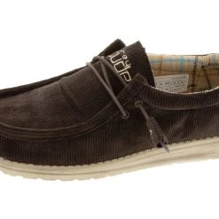 Hey Dude All Footwear WALLY CORDUROY BROWN-Clearance