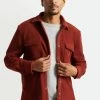 Brixton Men's Bowery L/S Arctic Stretch Fleece