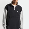 Brixton Alton 1/4 Zip Mock Neck